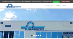 Desktop Screenshot of pieragnolisrl.it